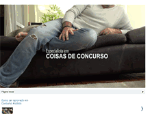 Tablet Screenshot of coisasdeconcurso.com